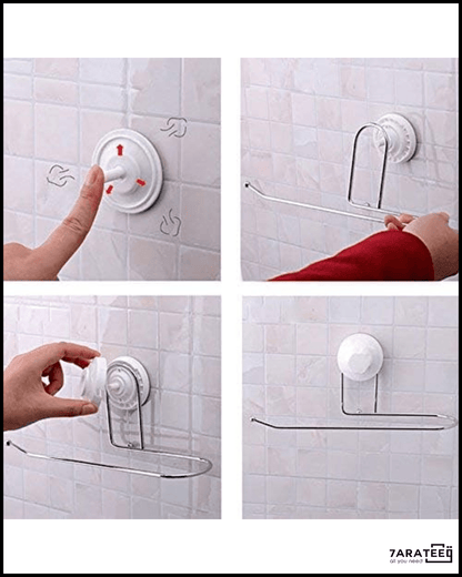 Suction Cup Paper Roll Holder