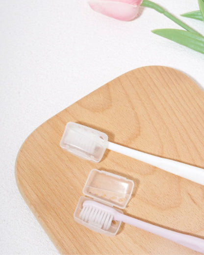 Portable Clear Toothbrush Head Cover
