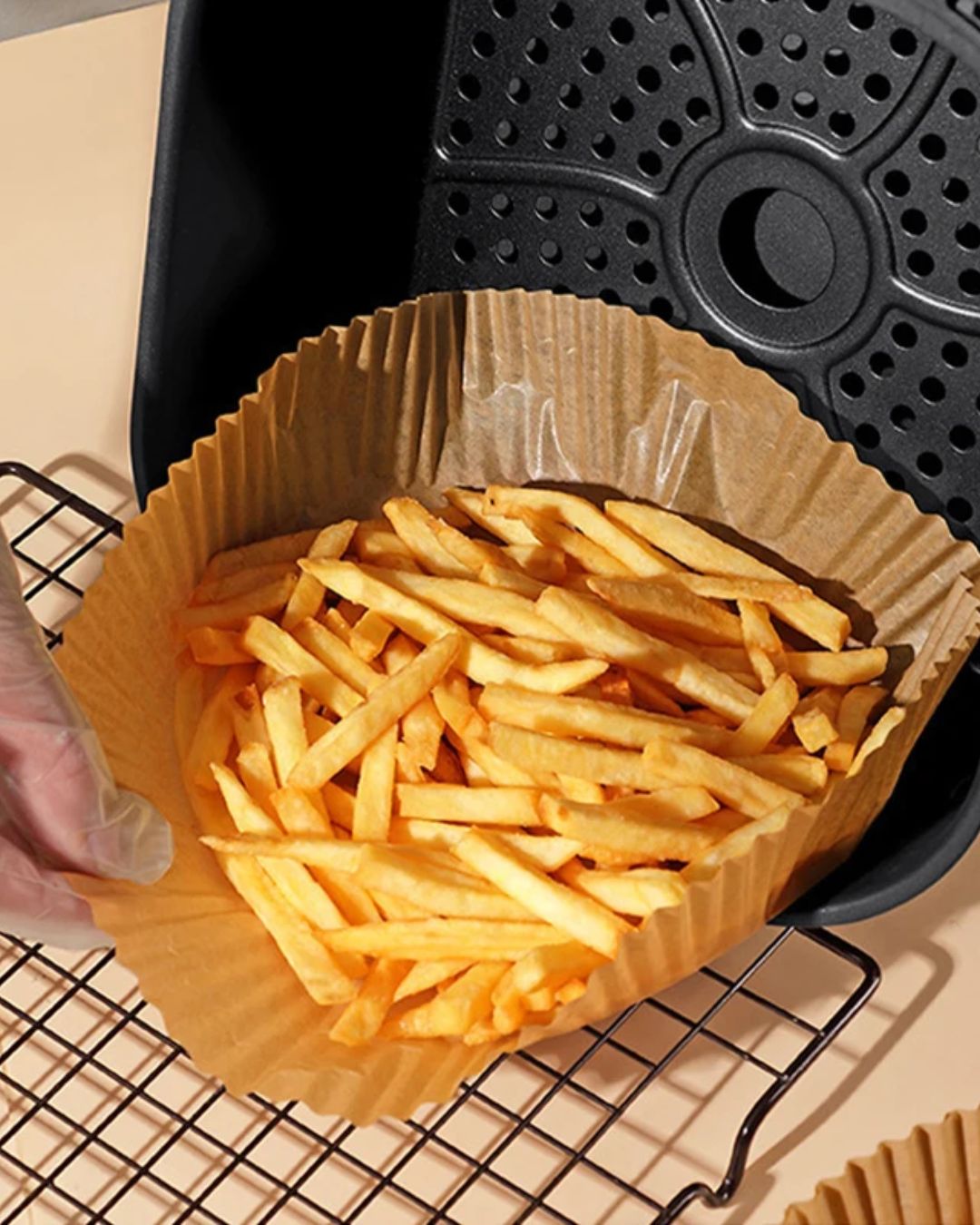 Brown Air Fryer Papers
