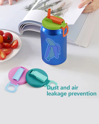 Soda Can Lids With Straws