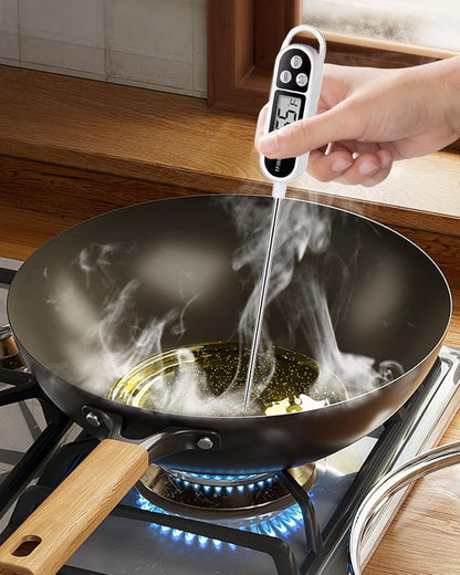 Digital Food Thermometer with LCD Display