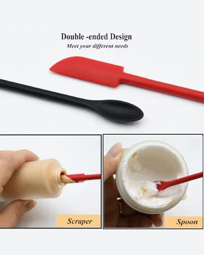 Mini Silicone Double-Headed Spatula Set