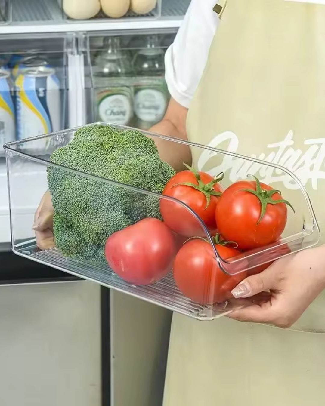 Clear Acrylic Refrigerator Organizer