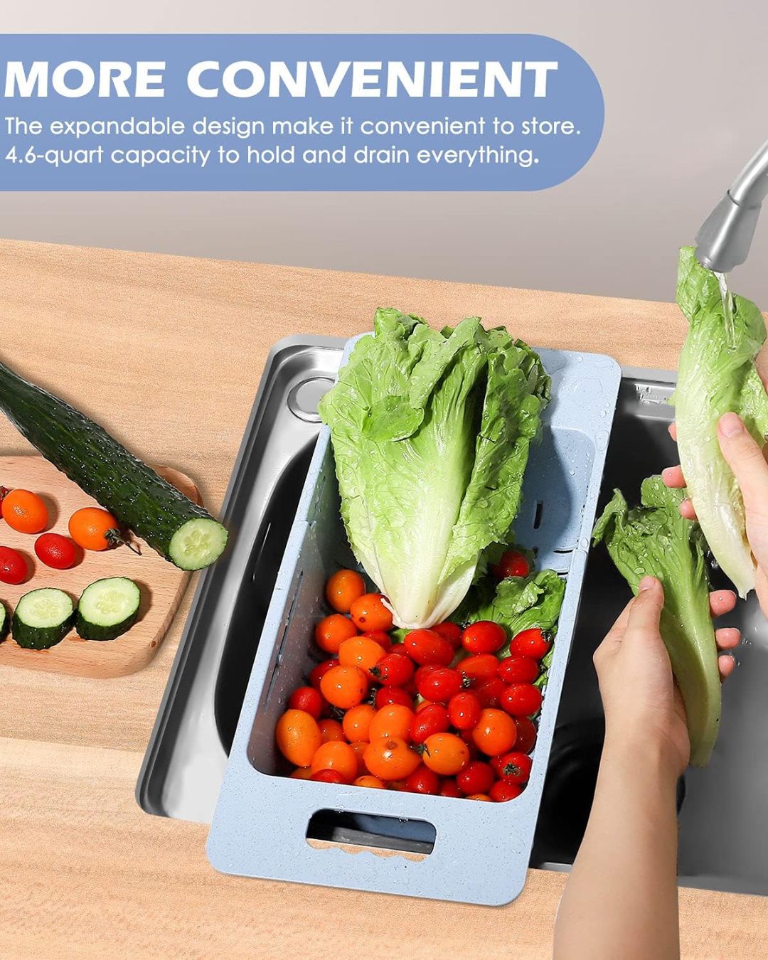 Expandable Kitchen Drainer