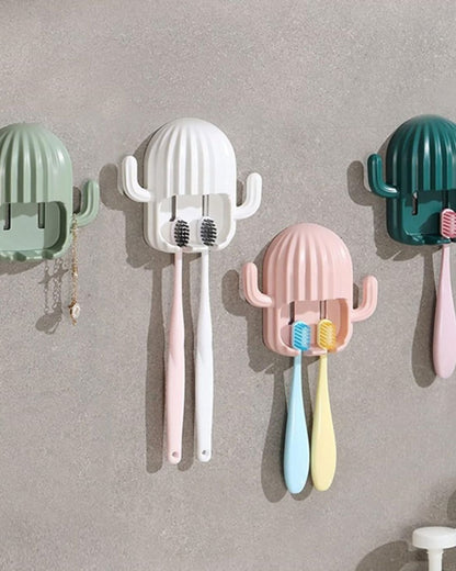 Cactus Shape Toothbrush Holder