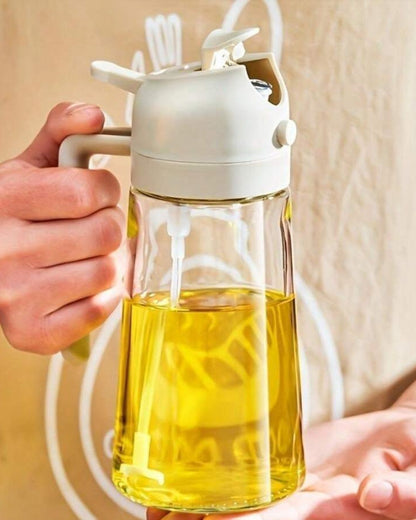 2 in 1 Oil Dispenser Spray Bottle