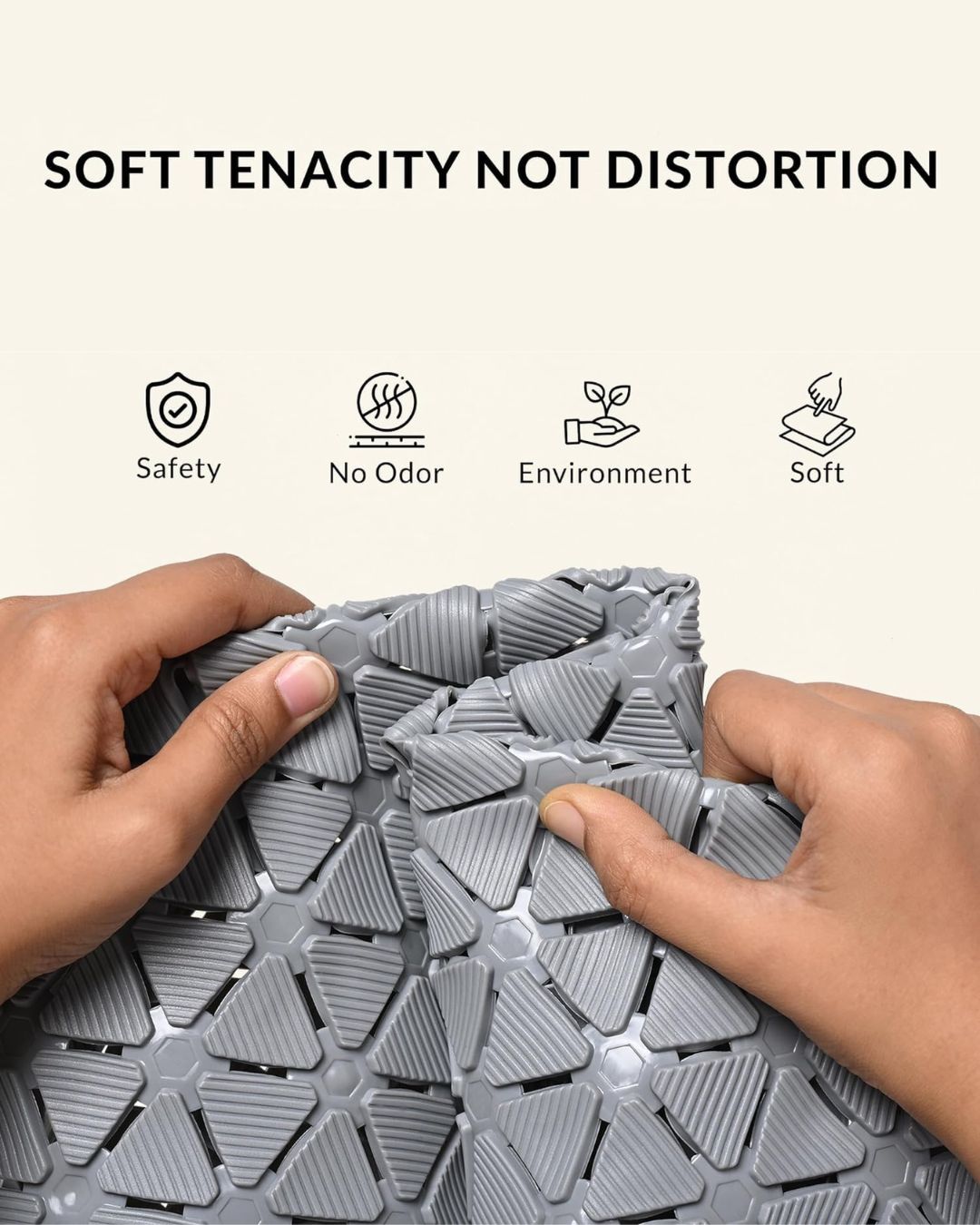 Nonslip Soft Rubber Bath Mat