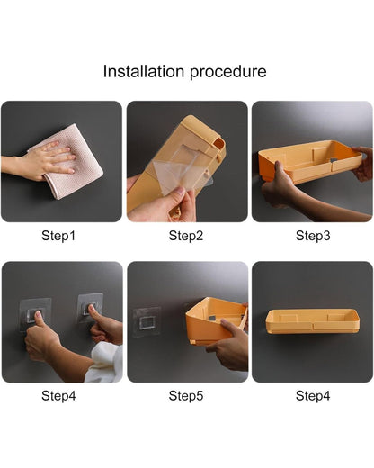 Self Adhesive Bathroom Shelf Wall