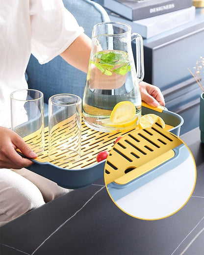 Drainer with Drip Tray