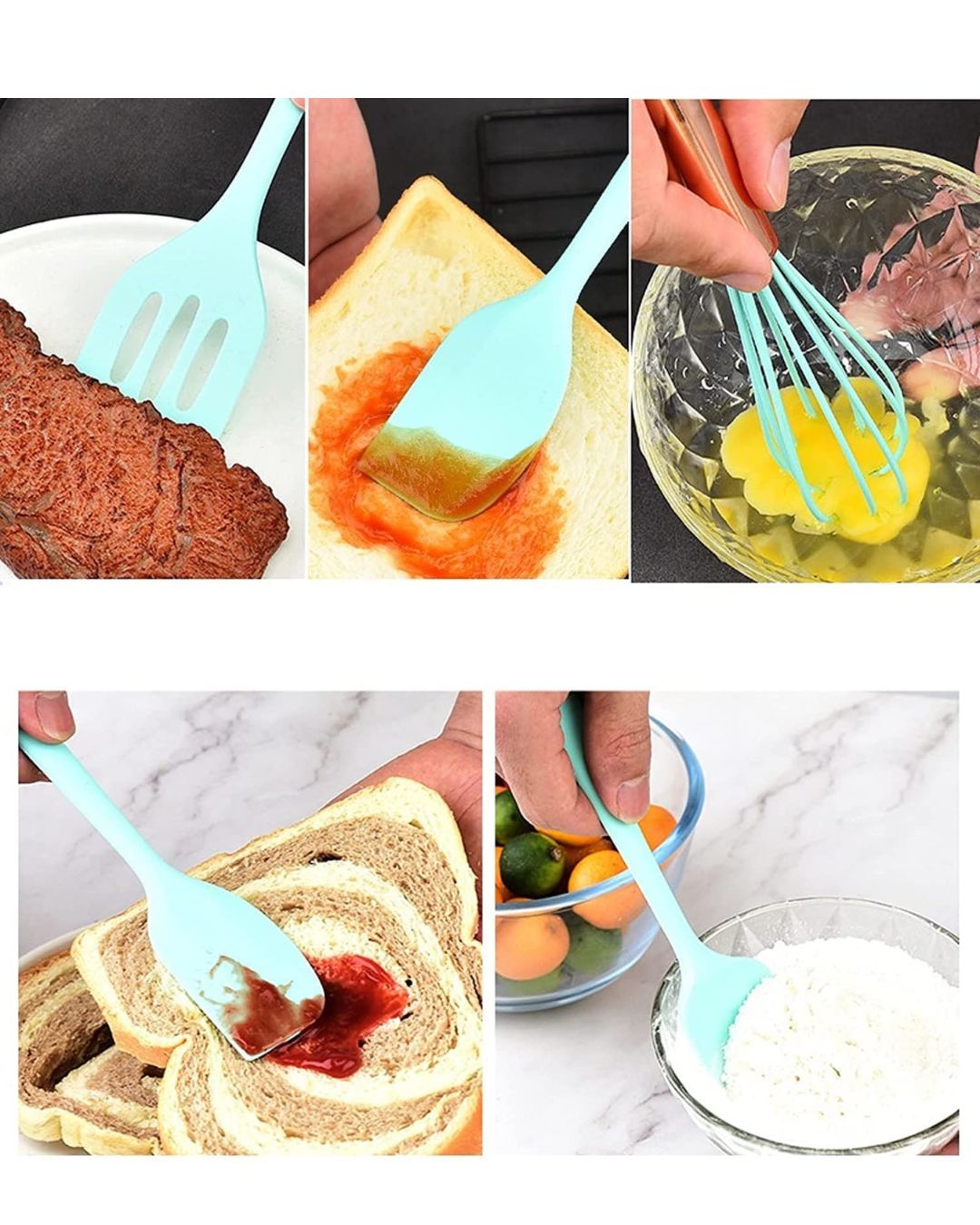 Kitchen Silicone Utensils Set