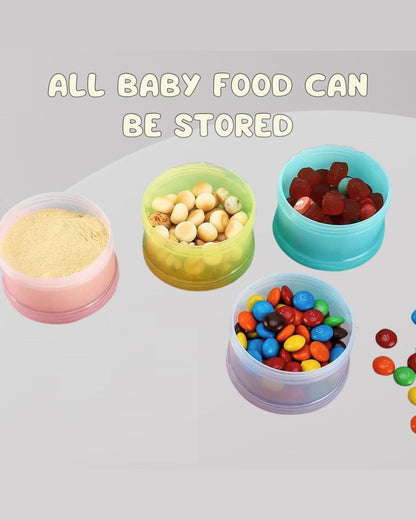 3 Layer Baby Milk Powder Container