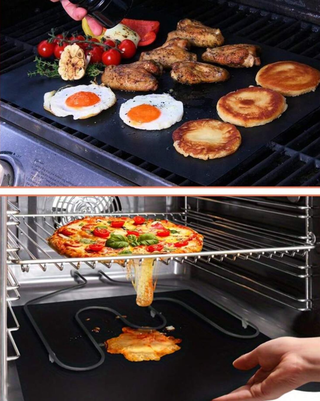 Non-Stick Reusable Bottom Sheet Liner for Oven
