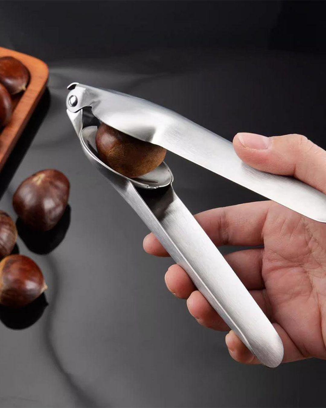 Stainless Steel Chestnut Cutter