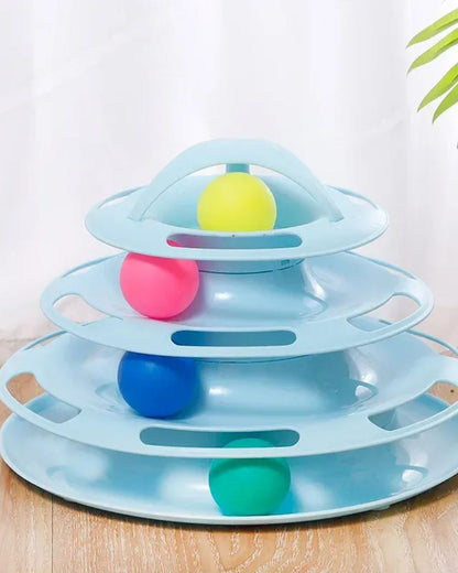 Four-layer Turntable Cat Toy