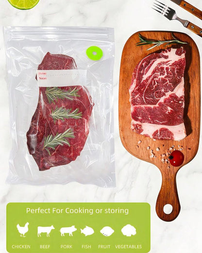 Reusable Vacuum Sealer Bags with Manual Pump