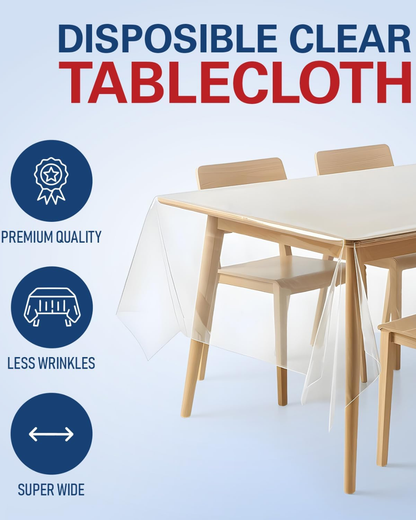Clear Vinyl Tablecloth