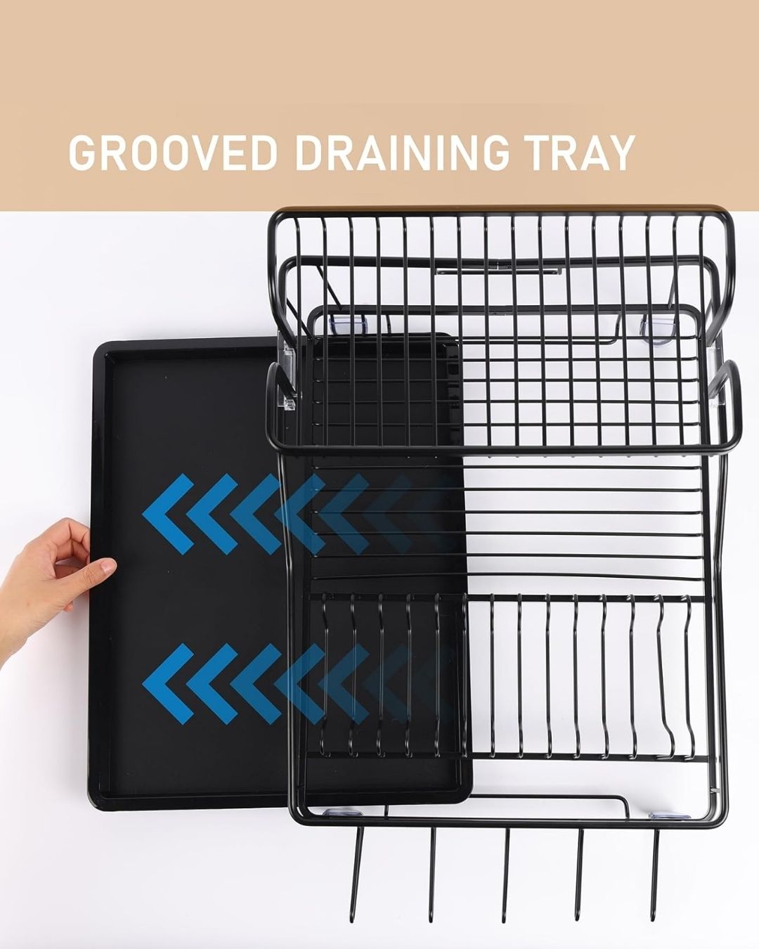 Aluminum Dish Drying Rack