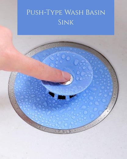 Push-Type Wash Basin Sink