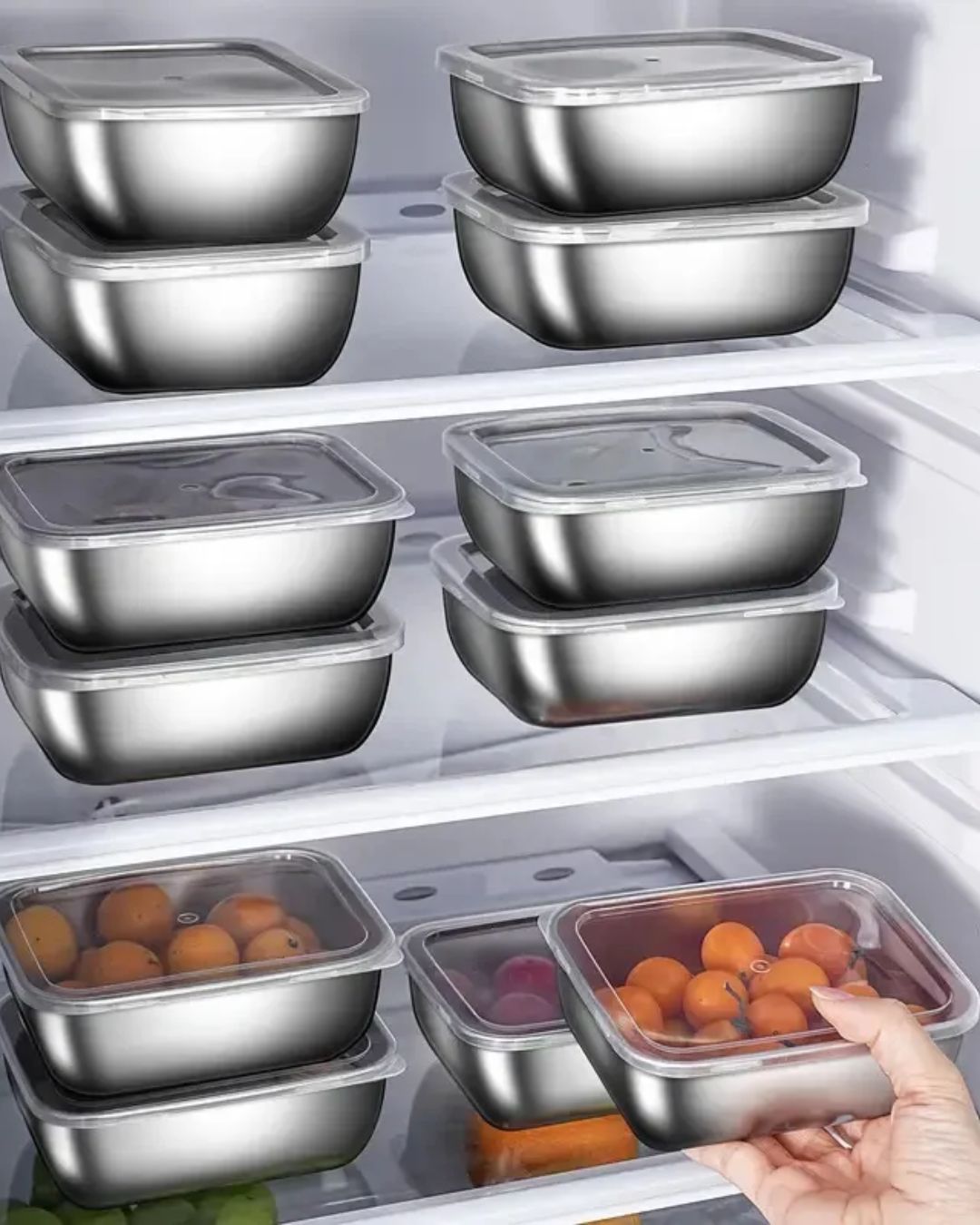 Stainless Steel Food Storage Containers