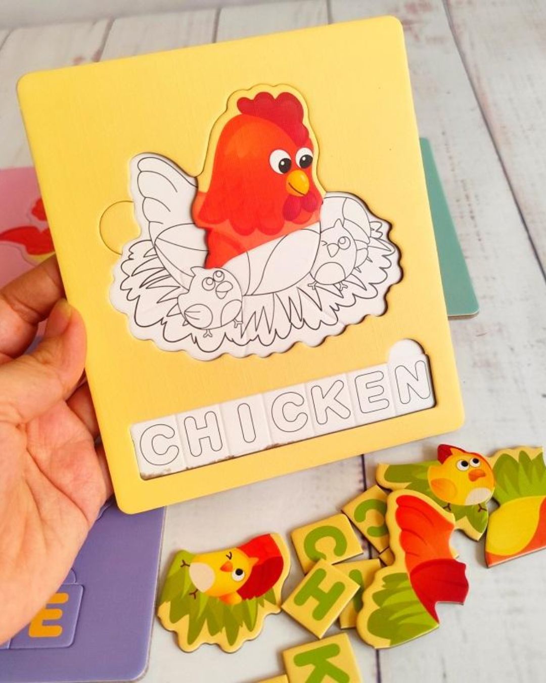 Cardboard Puzzle Cards