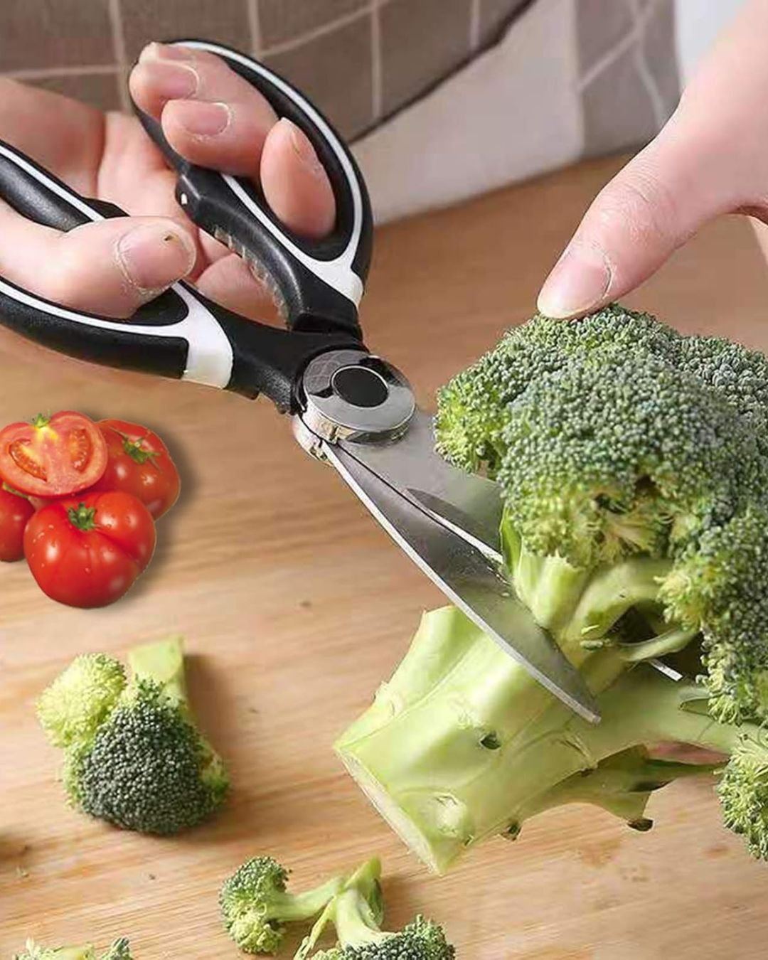Multifunctional Stainless Steel Kitchen Scissors