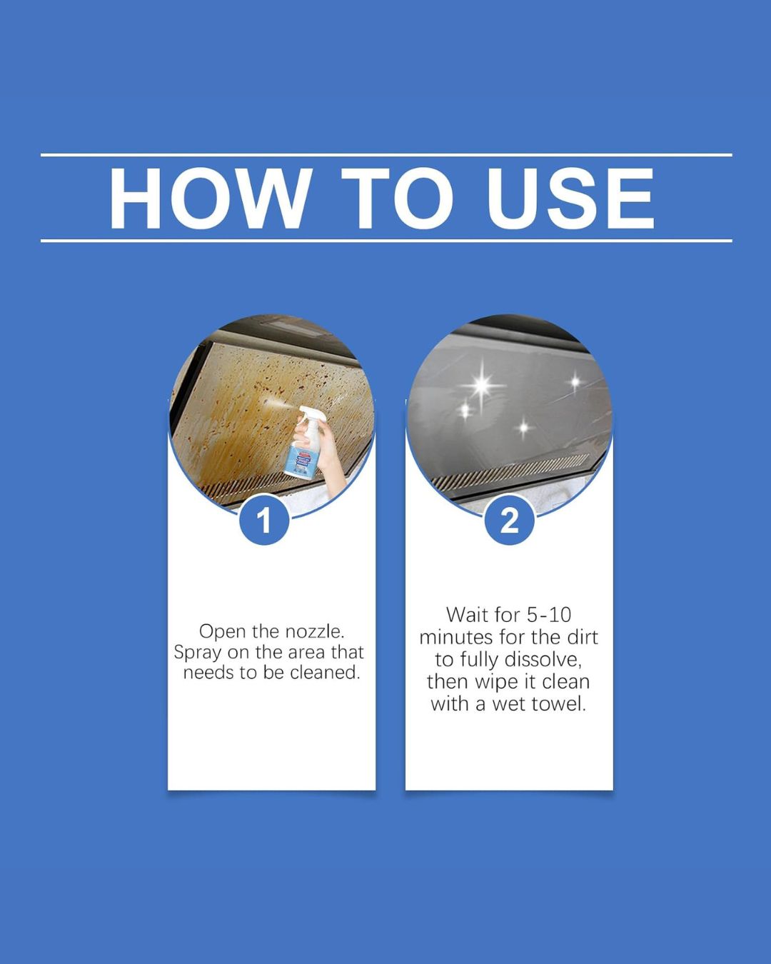 Heavy Oil Stain Cleaner Spray
