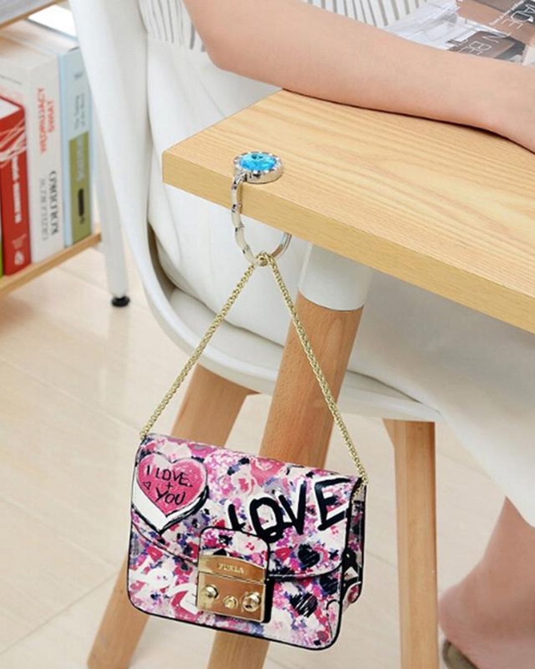 Handbag Hooks for Tables
