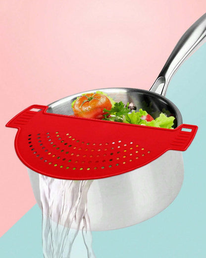 Half Moon Plastic Strainer
