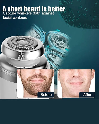 2 in 1 Mini Capsule Electric Shaver