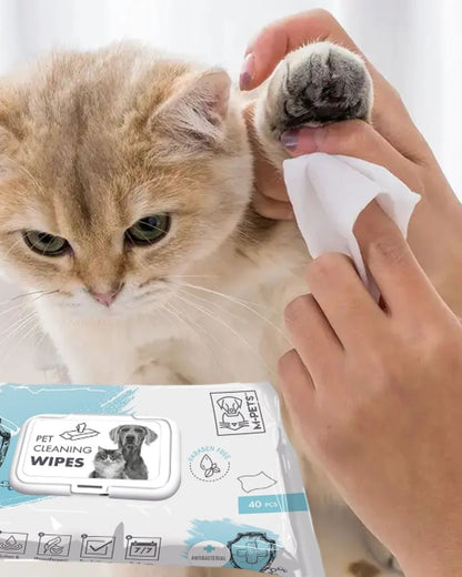 Pet Cleaning & Grooming Wipes