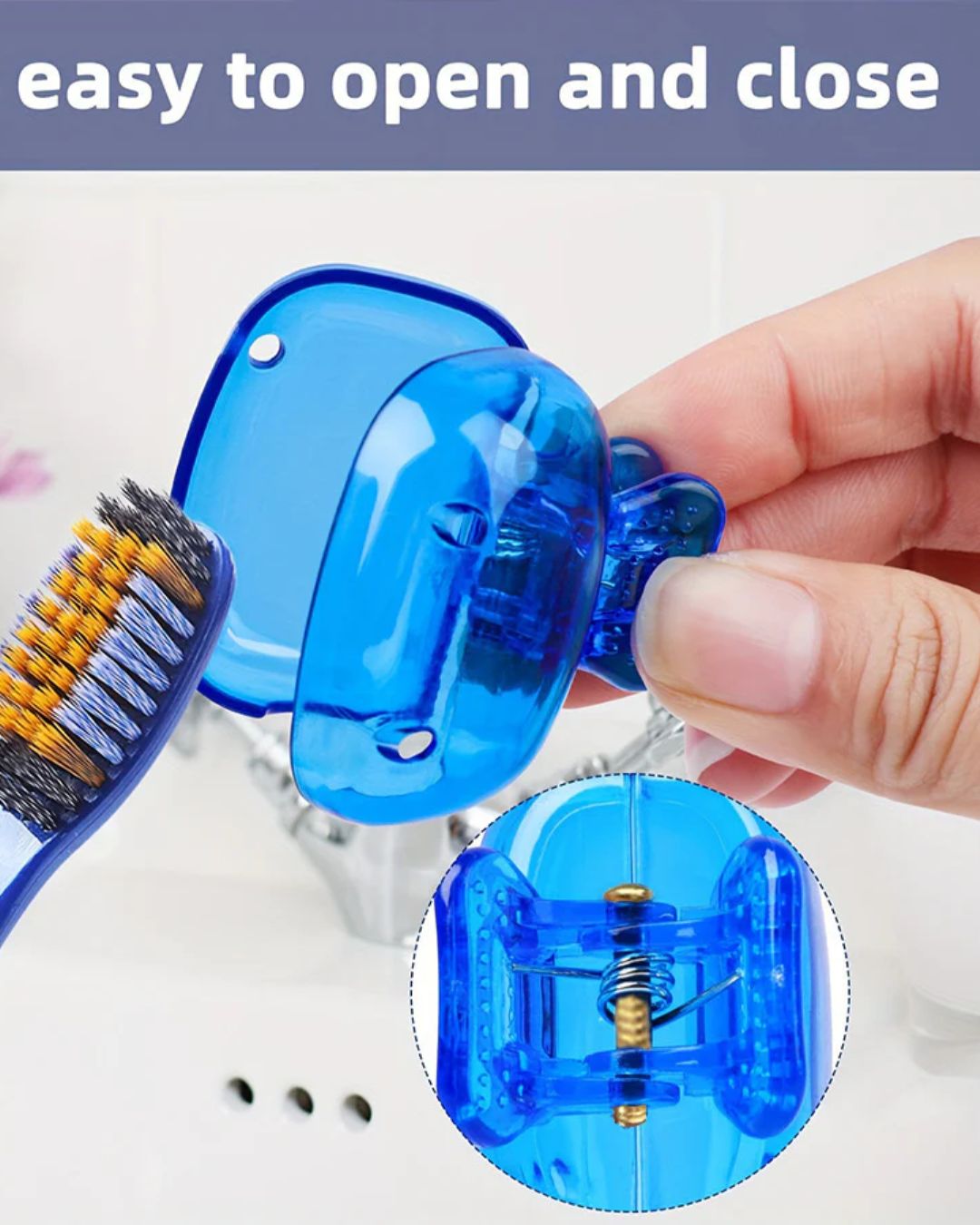 Toothbrush Holder Clip