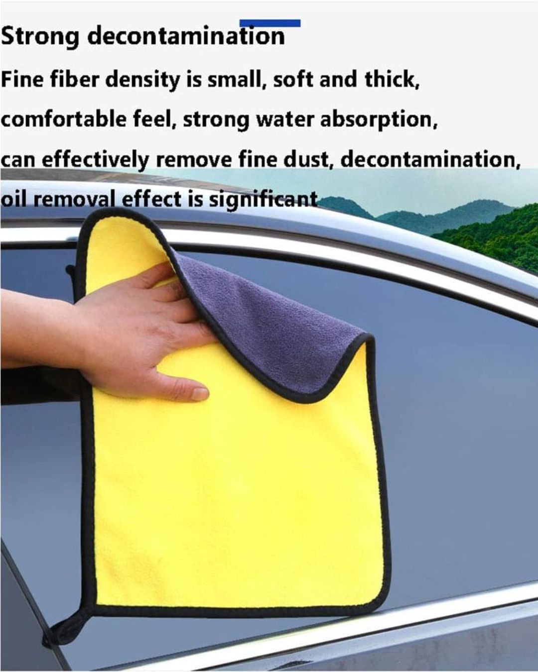 Microfiber Car Cleaning Cloth
