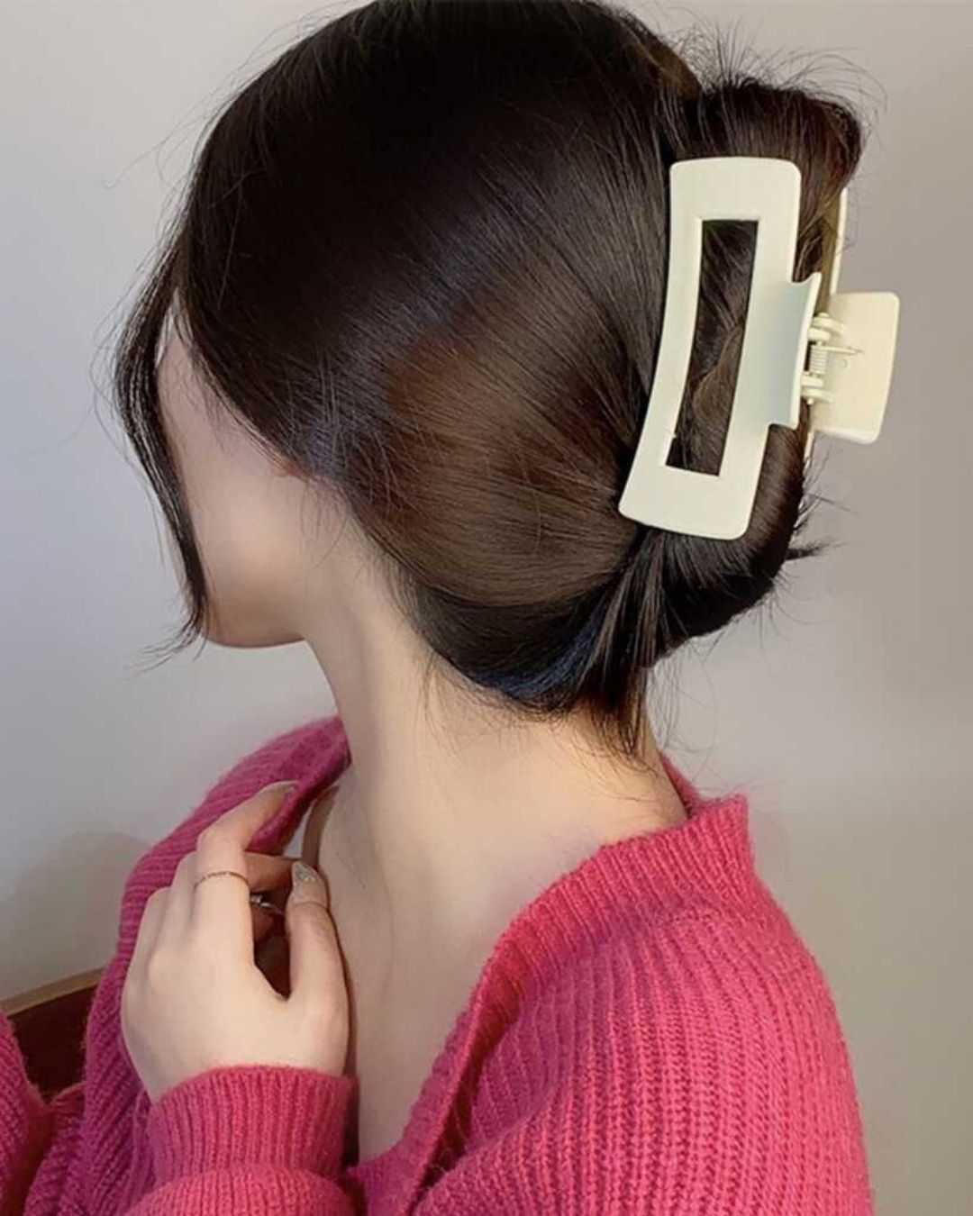 Soft Silicone Hair Claw Clip