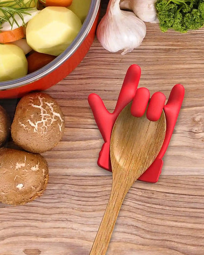 Hand Shaped Spoon Rest