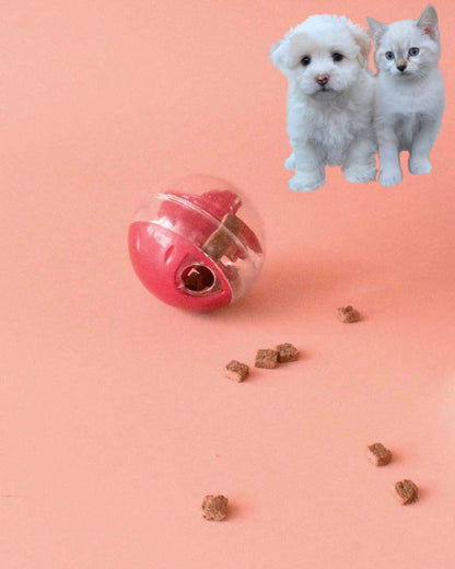 Cat Spiral Leakage Food Ball