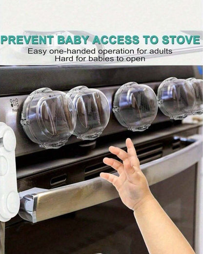 Transparent Gas Stove Switch Protection Cover