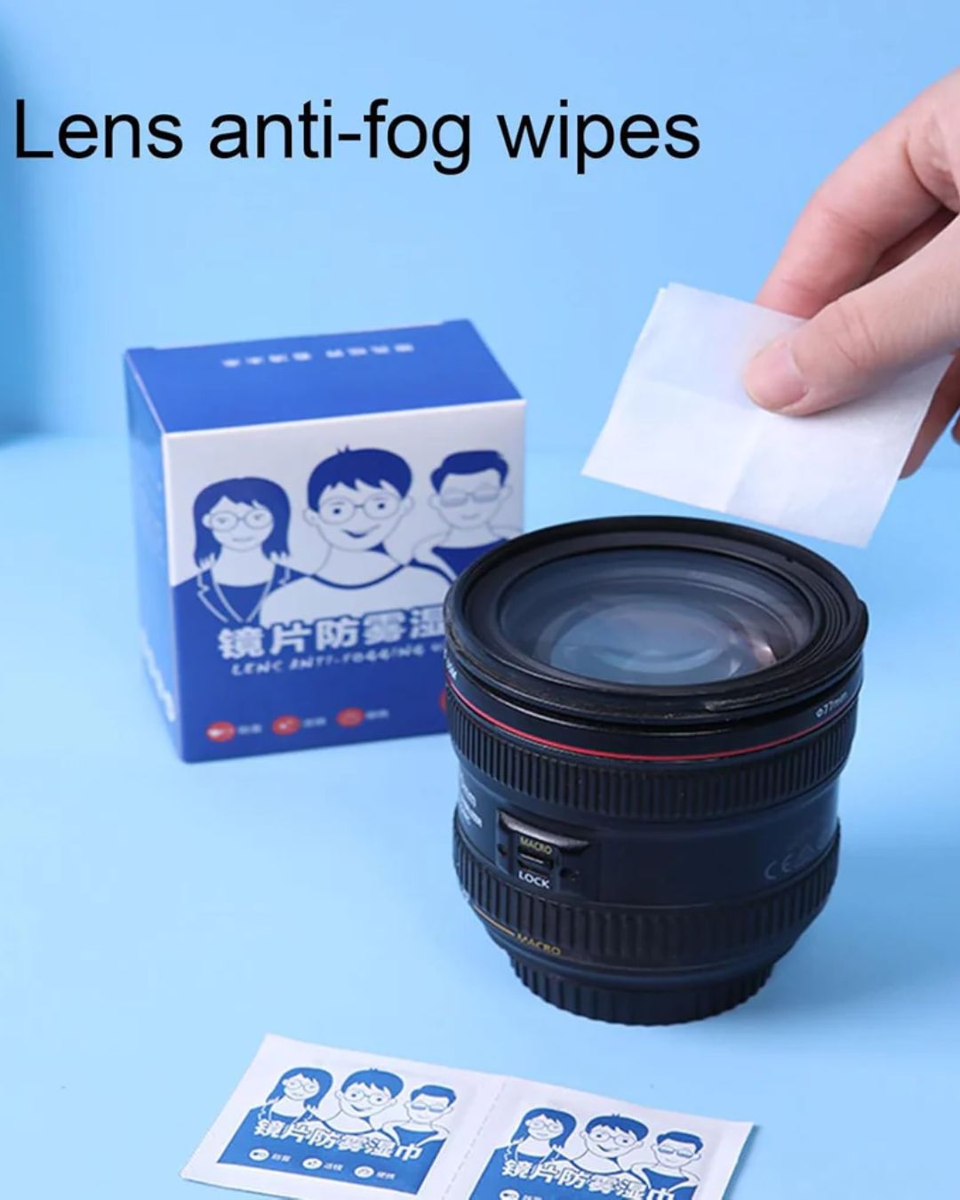 Anti Fog Lens Wipes