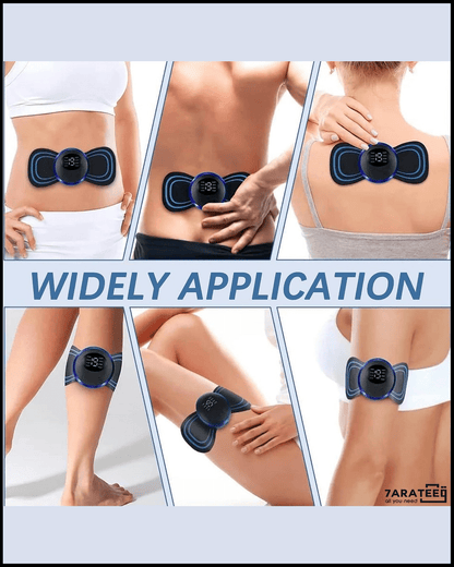 EMS Mini Portable Electric Neck, Back &amp; Body Pain Relief Massager