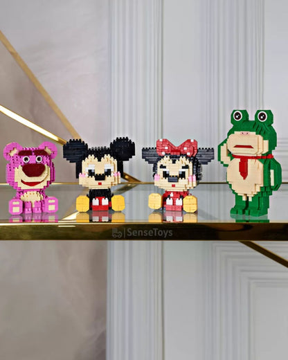 3D Mickey Mouse Lego Building Blocks