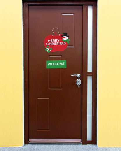 Merry Christmas Welcome Door Hanger