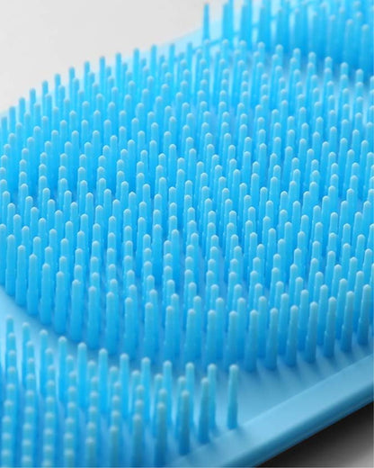 Double-sided Silicone Scrubbing Bath Brush