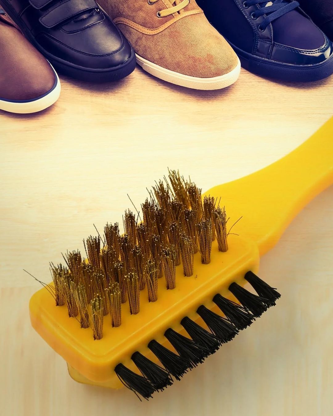 3 Side Multifunctional Shoe Cleaning Brush