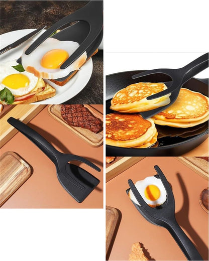 2 In 1 Frying Spatula Tong