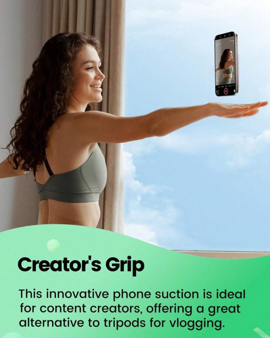 Silicone Suction Cup Phone Holder