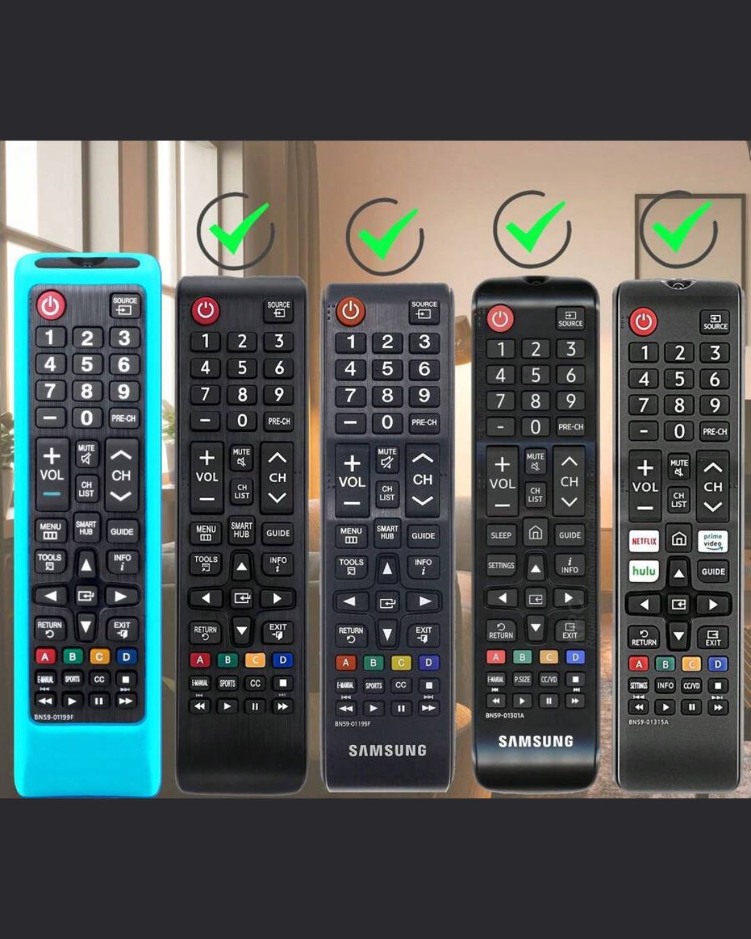 Neon Remote Control Case