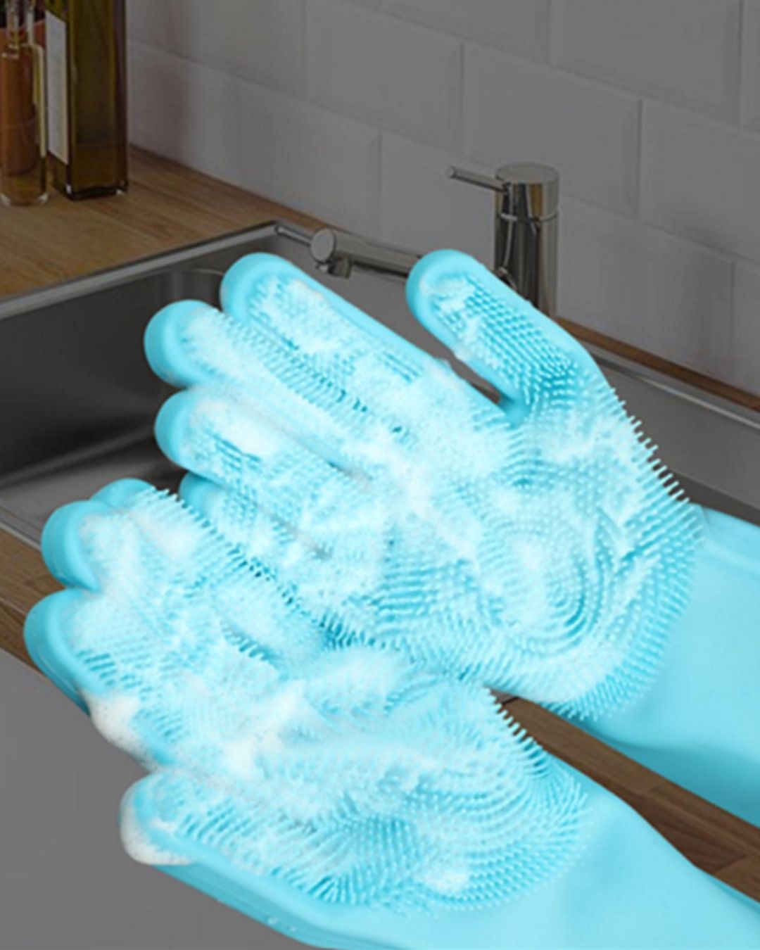 Silica Gel Cleaning Gloves
