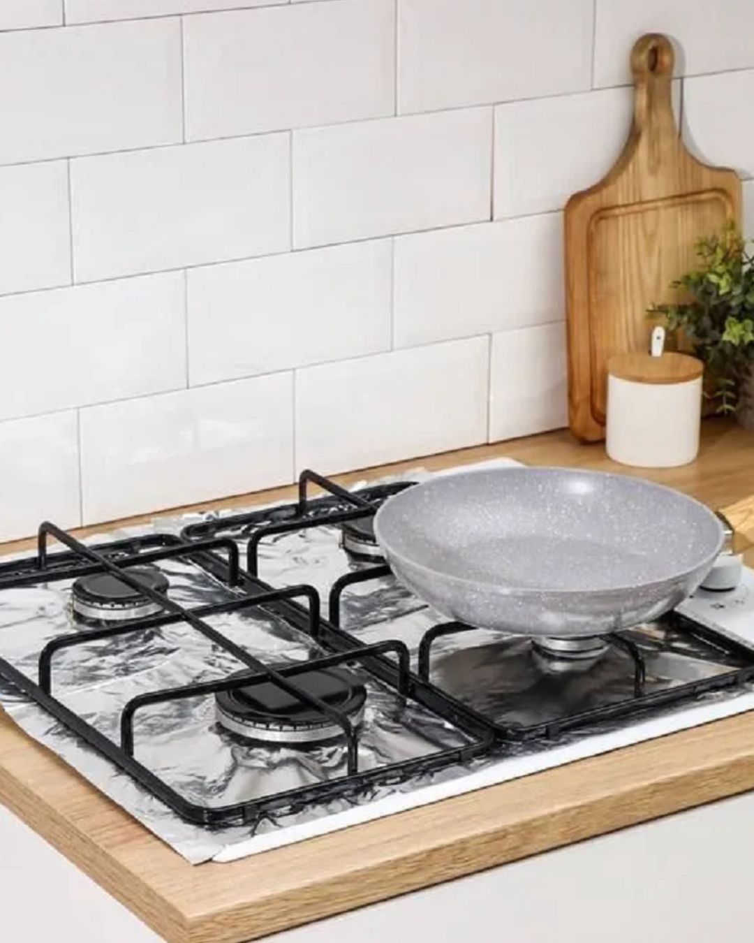 Aluminum Foil Stove Cover