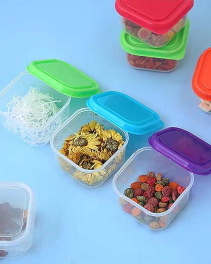 Mini Square Dip Containers with Lids