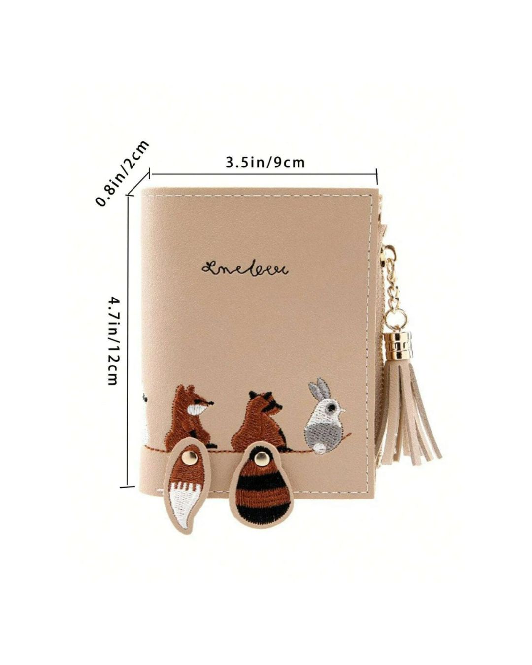 Wallet With Fringe Pendant