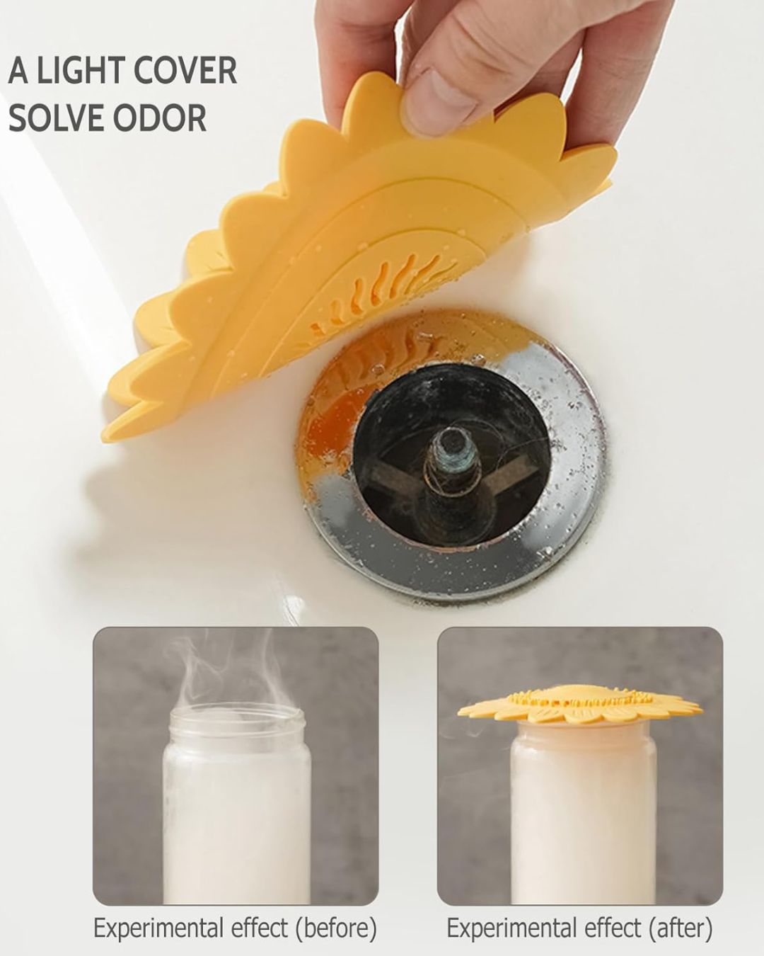 Sunflower Silicone Anti-Odor Floor Drain